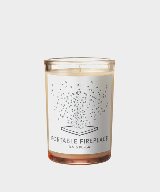 Todd Snyder D.S. & DURGA Portable Fireplace 7 oz. Candle - Black
