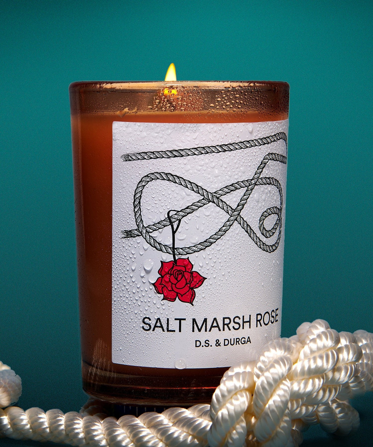 Todd Snyder D.S. & DURGA Salt Marsh Rose Candle - Black
