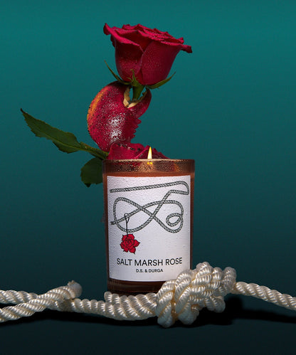 Todd Snyder D.S. & DURGA Salt Marsh Rose Candle - Black