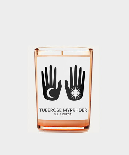 Todd Snyder D.S. & DURGA Tuberose Myrrhder 7 oz. Candle - Black