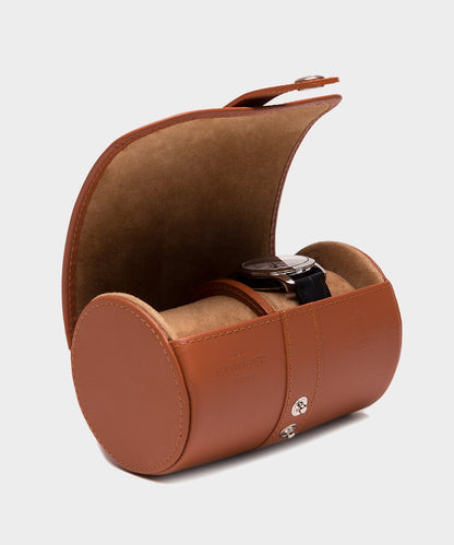 Todd Snyder Ettinger Capra Double Watch Roll - Tan