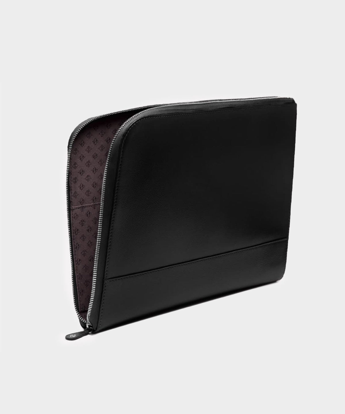 Todd Snyder Ettinger Capra Large Zip A4 Portfolio Pouch - Black