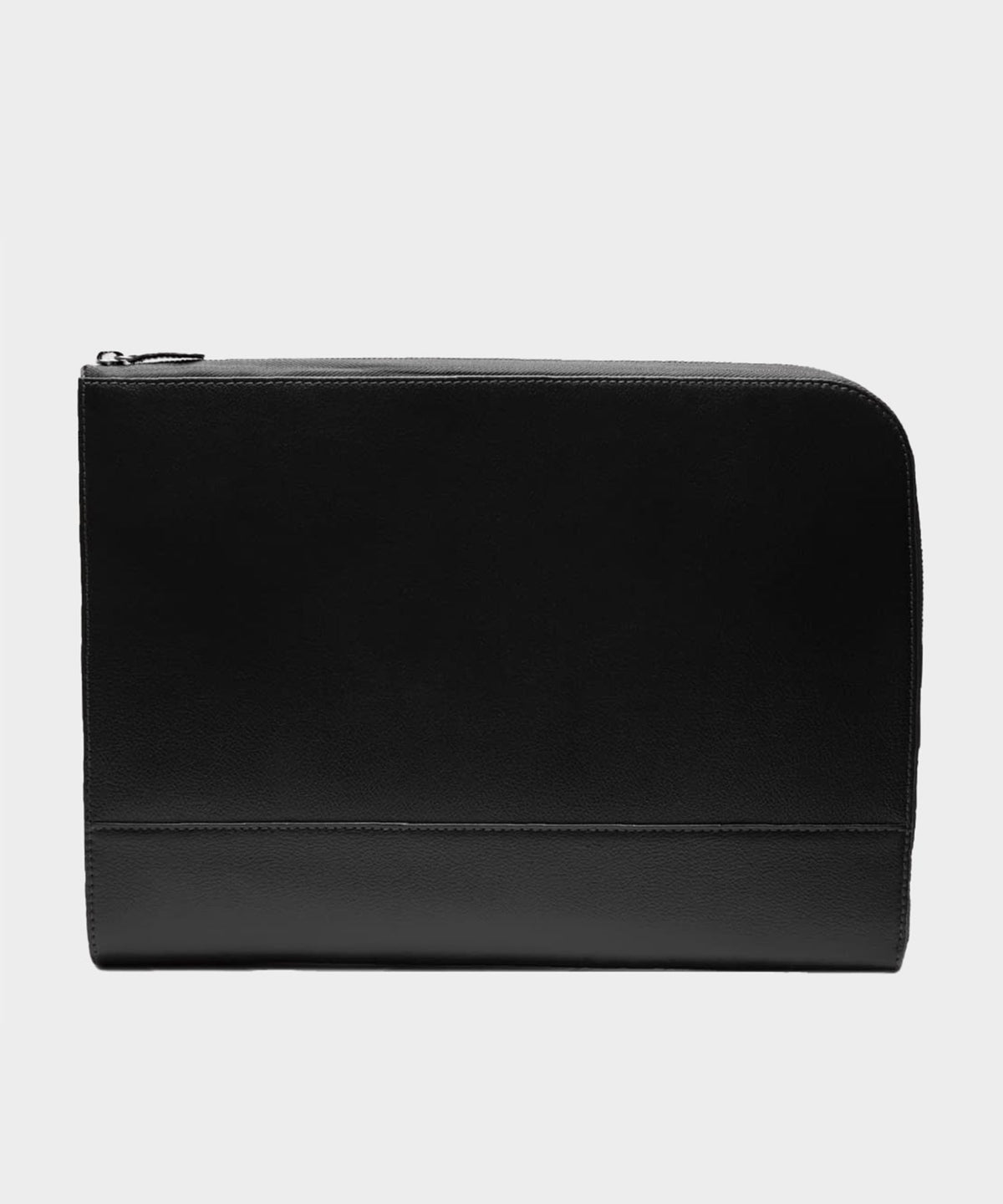 Todd Snyder Ettinger Capra Large Zip A4 Portfolio Pouch - Black