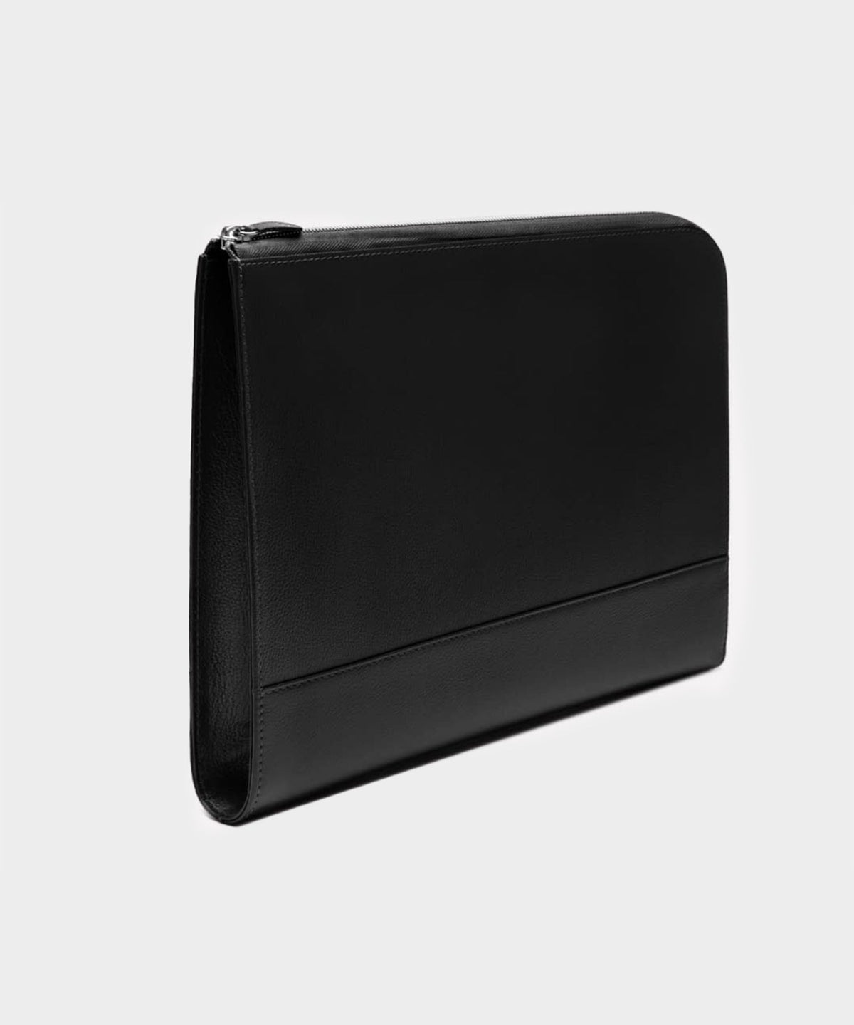 Todd Snyder Ettinger Capra Large Zip A4 Portfolio Pouch - Black