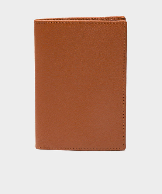 Todd Snyder Ettinger Capra Passport Case - Tan