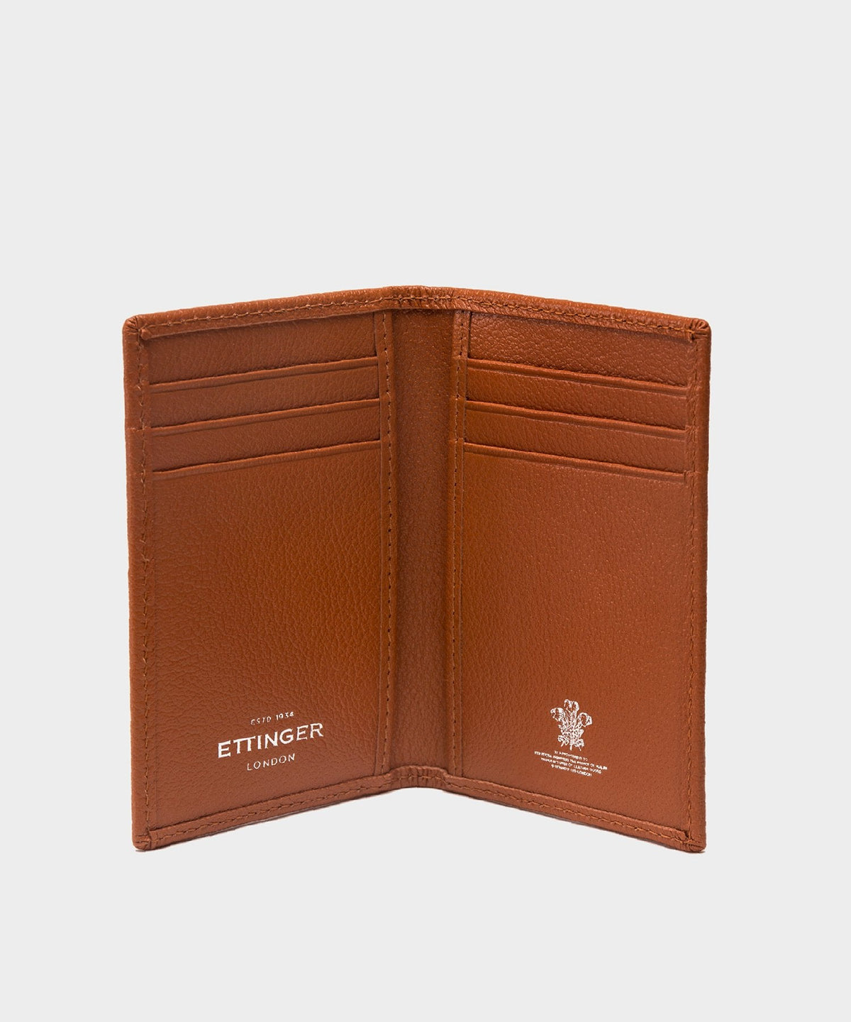 Todd Snyder Ettinger Capra Slim Credit Card Case - Tan