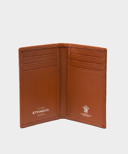 Todd Snyder Ettinger Capra Slim Credit Card Case - Tan