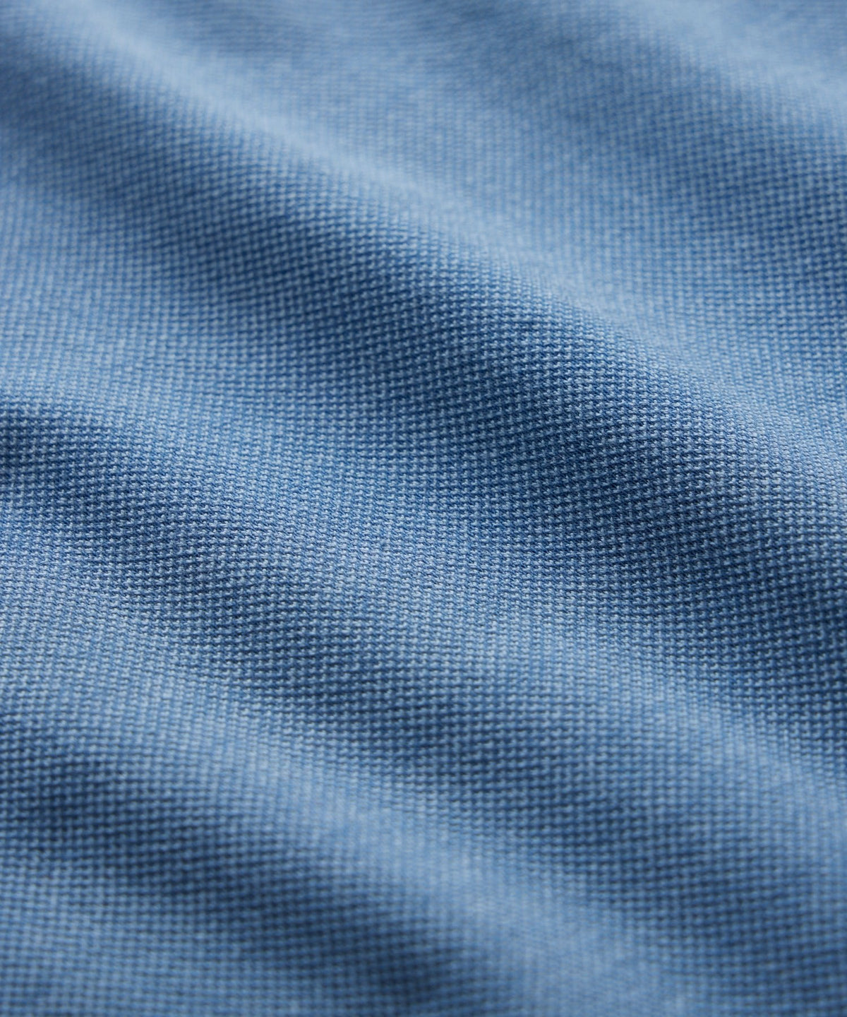Todd Snyder Fine Pique Polo - Sail Blue
