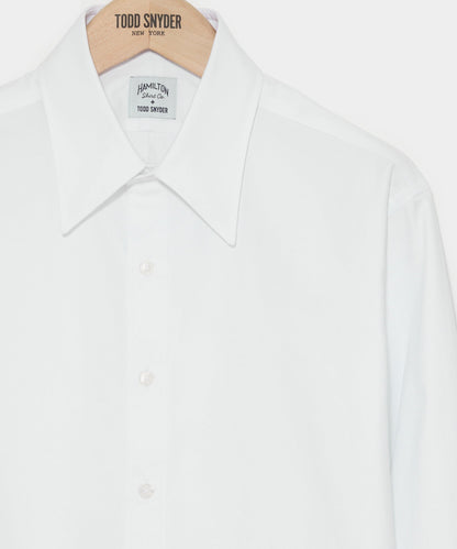 Todd Snyder Hamilton + Todd Snyder Long Point Collar Shirt - White