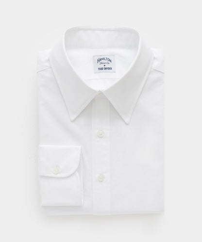 Todd Snyder Hamilton + Todd Snyder Long Point Collar Shirt - White