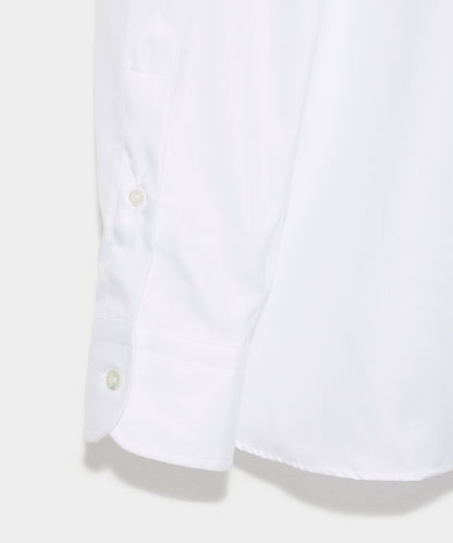 Todd Snyder Hamilton + Todd Snyder Cotton Oxford Spread Collar Dress Shirt - White