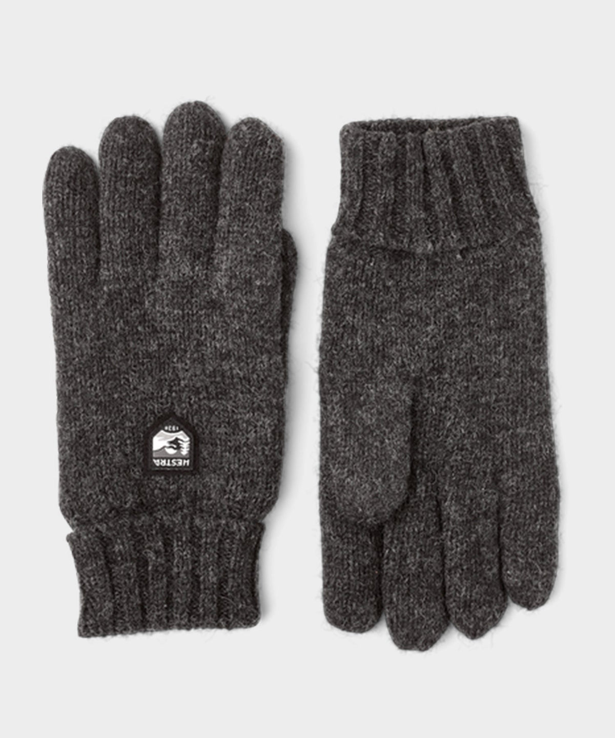 Todd Snyder Hestra Basic Wool Glove - Grey