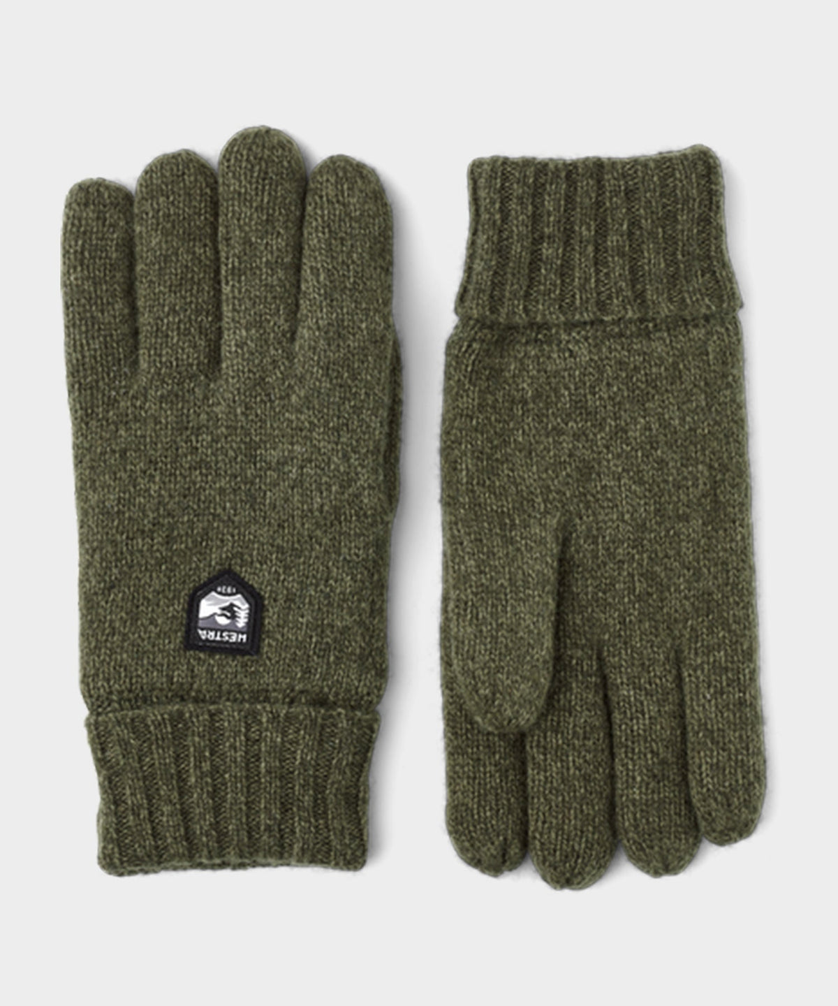 Todd Snyder Hestra Basic Wool Glove - Olive