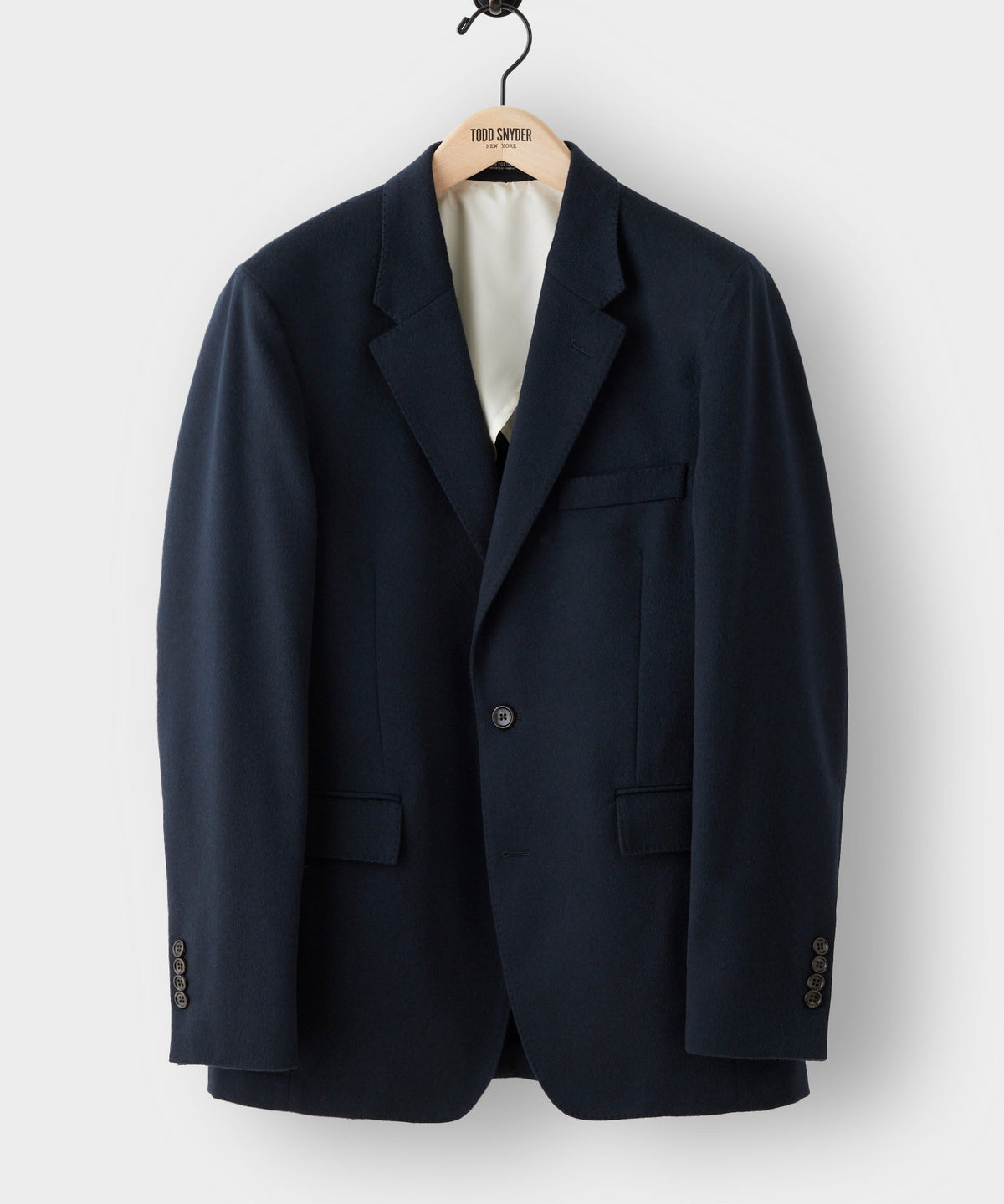 Todd Snyder Italian Cashmere Sutton Jacket - Navy