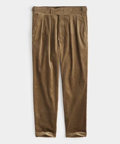 Todd Snyder Italian Corduroy Gurkha Trouser - KHAKI