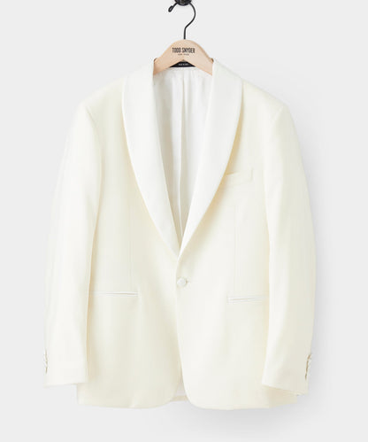 Todd Snyder Italian Wool Shawl Tuxedo Jacket - Ivory