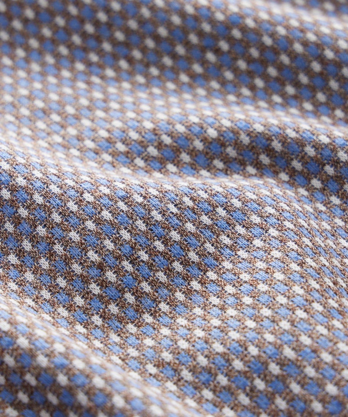 Todd Snyder Jacquard Montauk Polo - Sail Blue