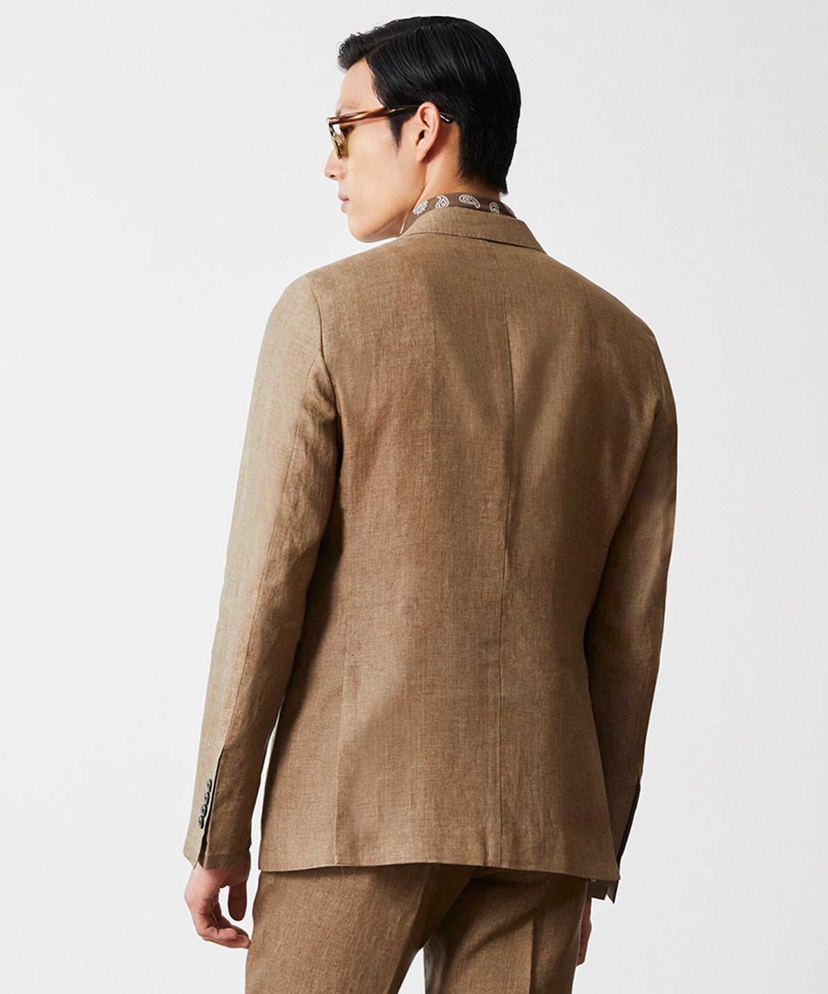 Todd Snyder Italian Linen Sutton Jacket - Safari Tan|SAND