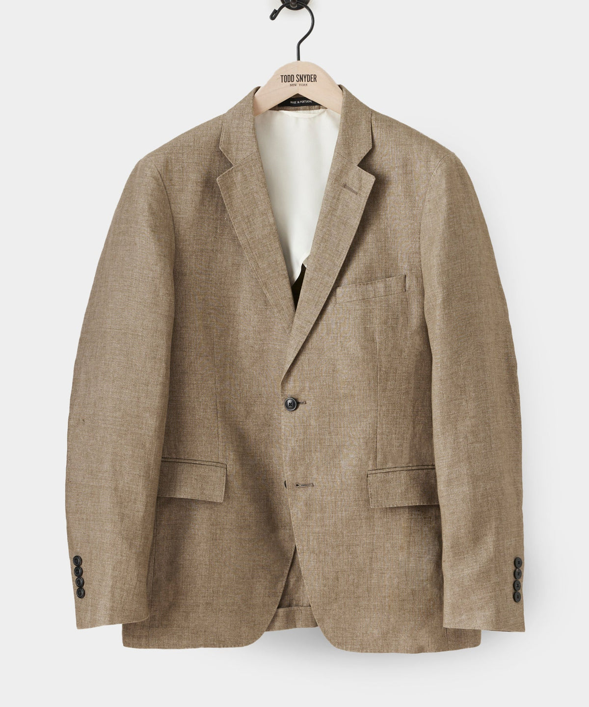 Todd Snyder Italian Linen Sutton Jacket - Safari Tan|SAND