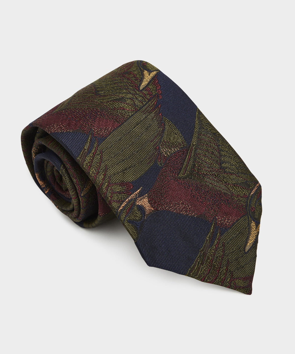 Todd Snyder Italian Mallard Tie - Navy