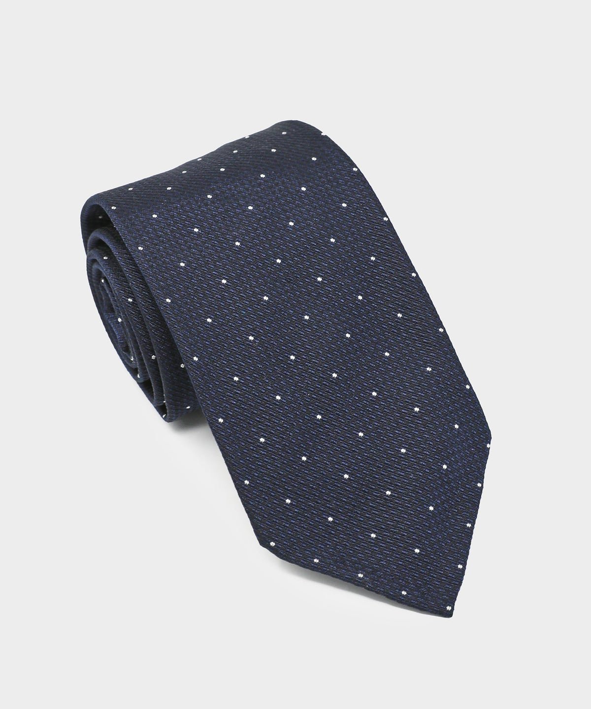 Todd Snyder Italian Micro Dot Tie - Navy