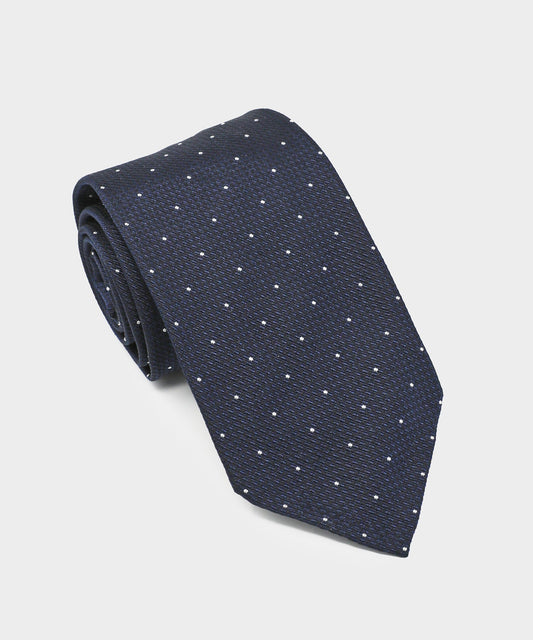 Todd Snyder Italian Micro Dot Tie - Navy