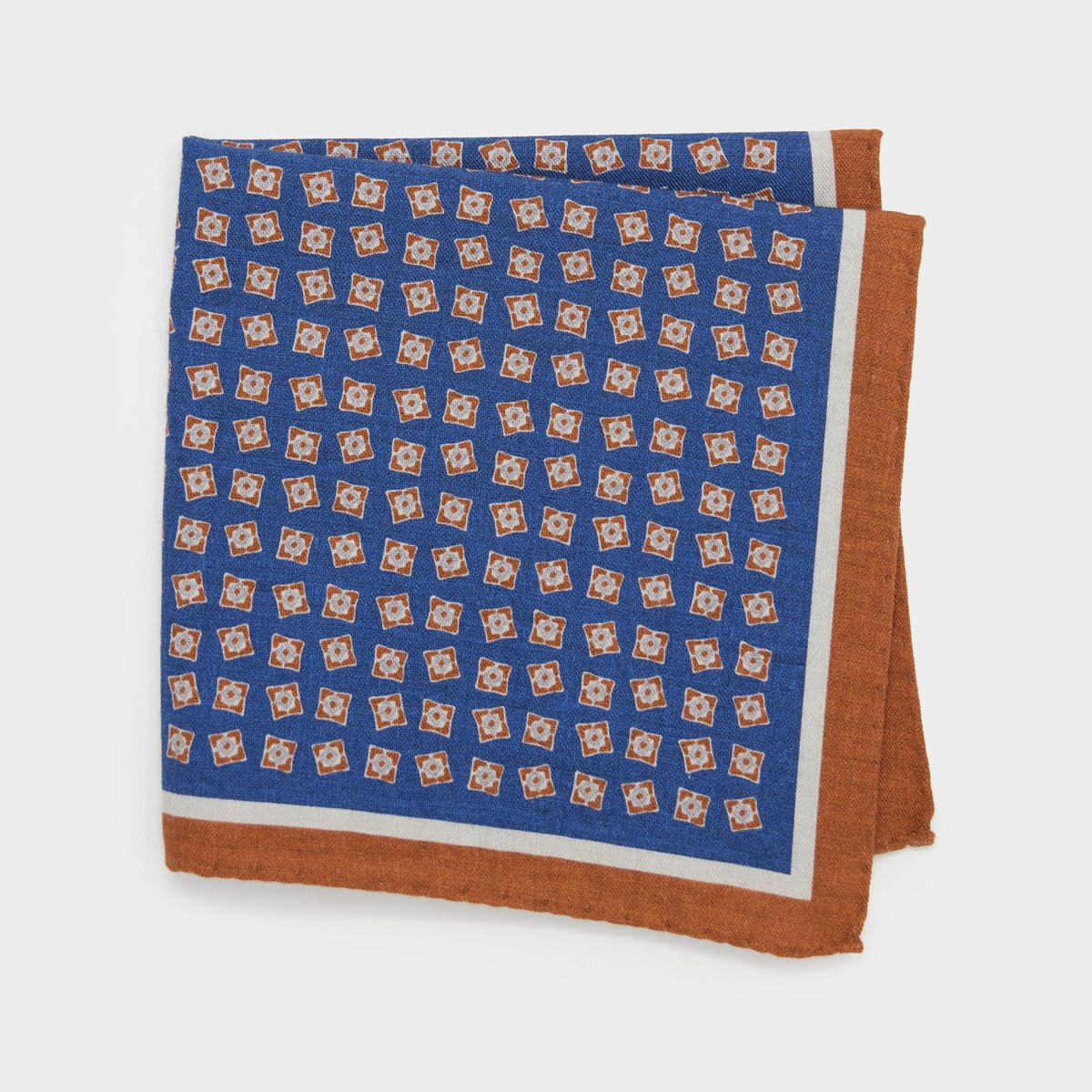 Todd Snyder Italian Pocket Square - Navy