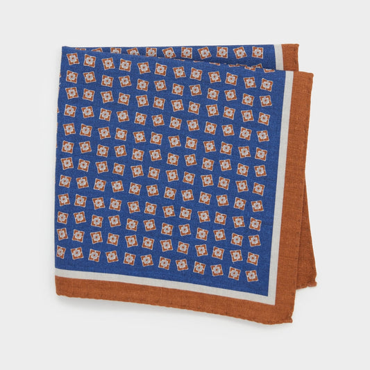 Todd Snyder Italian Pocket Square - Navy