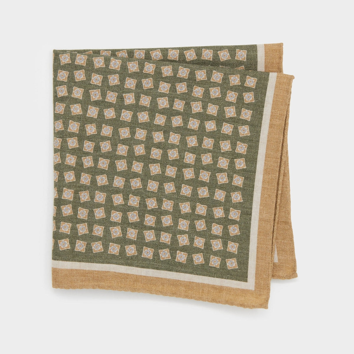 Todd Snyder Italian Pocket Square - Brown