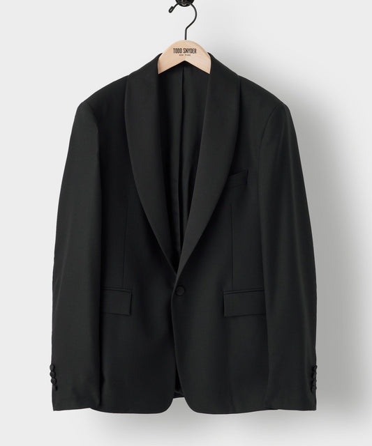 Todd Snyder Italian Wool Shawl Tuxedo Jacket - Black