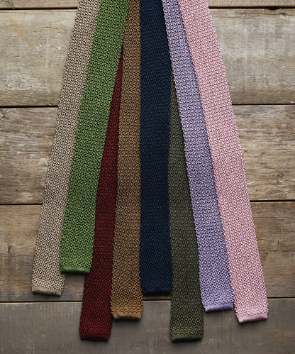 Todd Snyder Italian Silk Knit Tie - Green