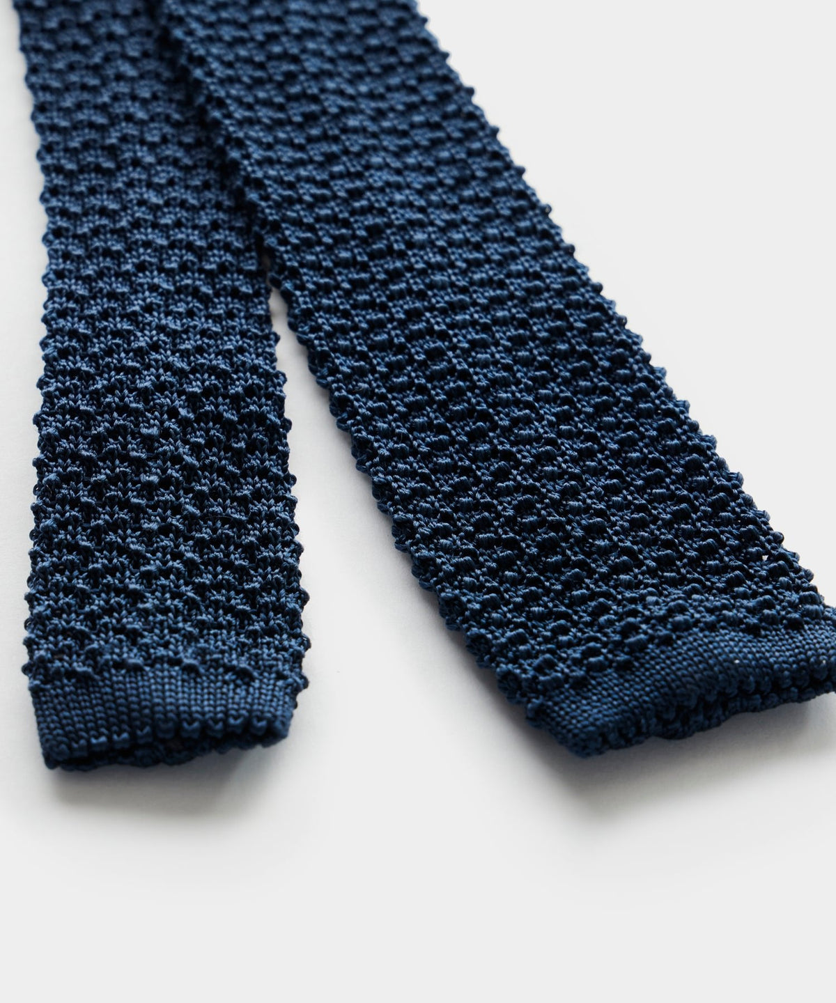 Todd Snyder Italian Silk Knit Tie - Navy