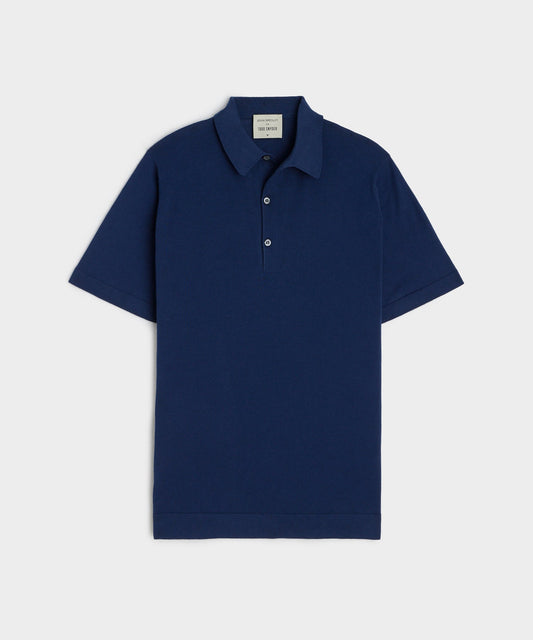 Todd Snyder John Smedley Mycroft Polo - Navy