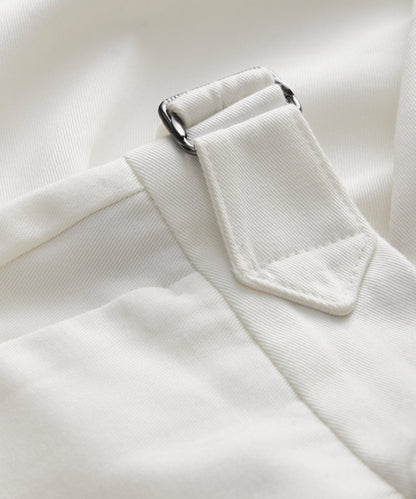Todd Snyder Lightweight Cotton Side Tab Trouser - White