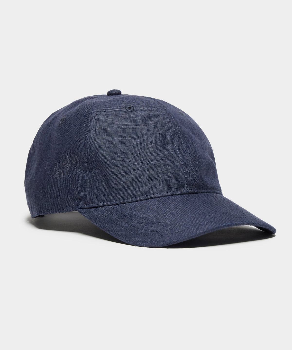 Todd Snyder Linen Baseball Cap - Navy
