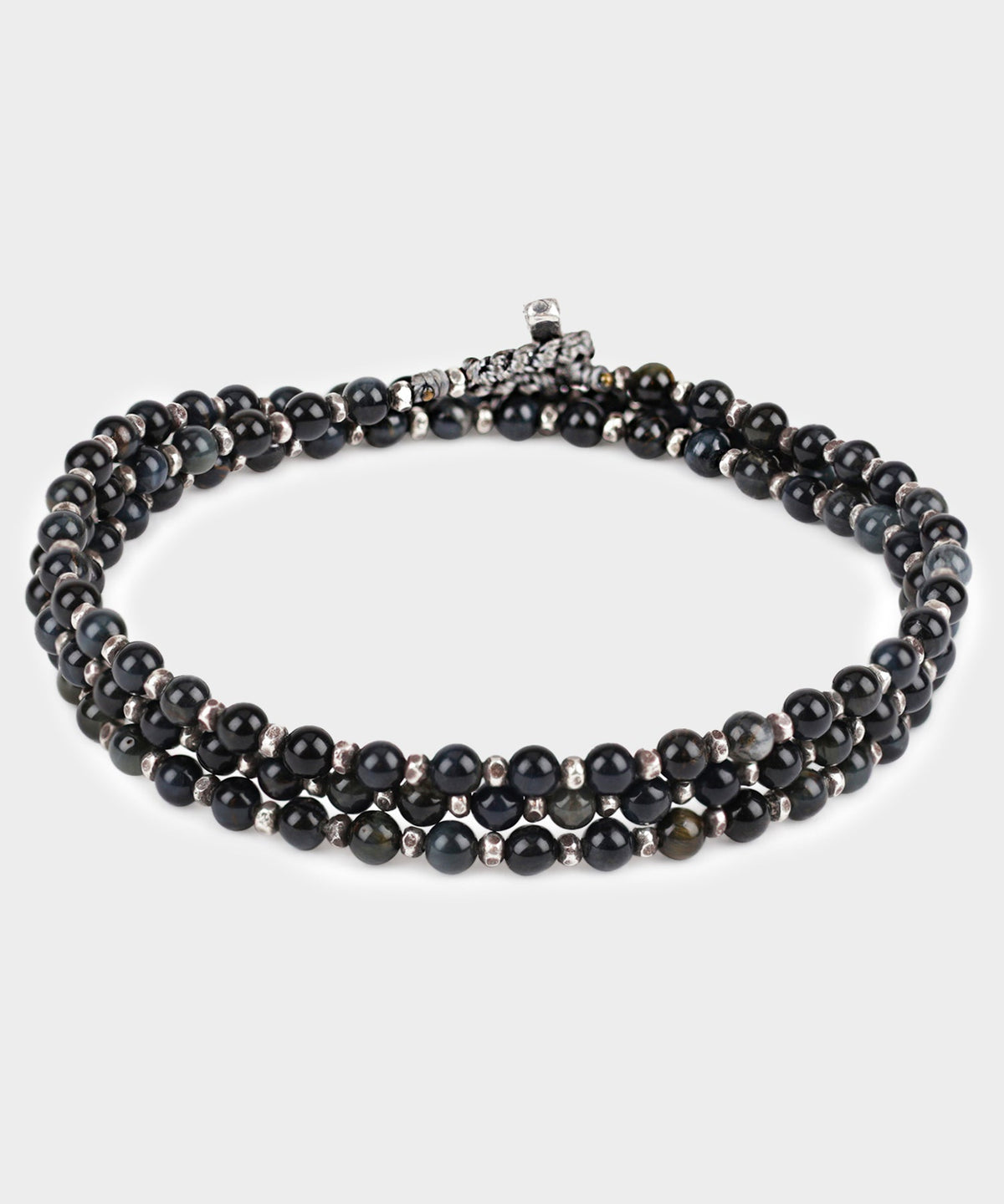 Todd Snyder Maor The Silver Agora Bracelet / Necklace - Navy