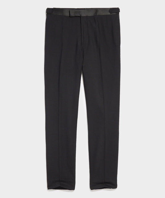 Todd Snyder Slim Italian Wool Tuxedo Trouser - Black