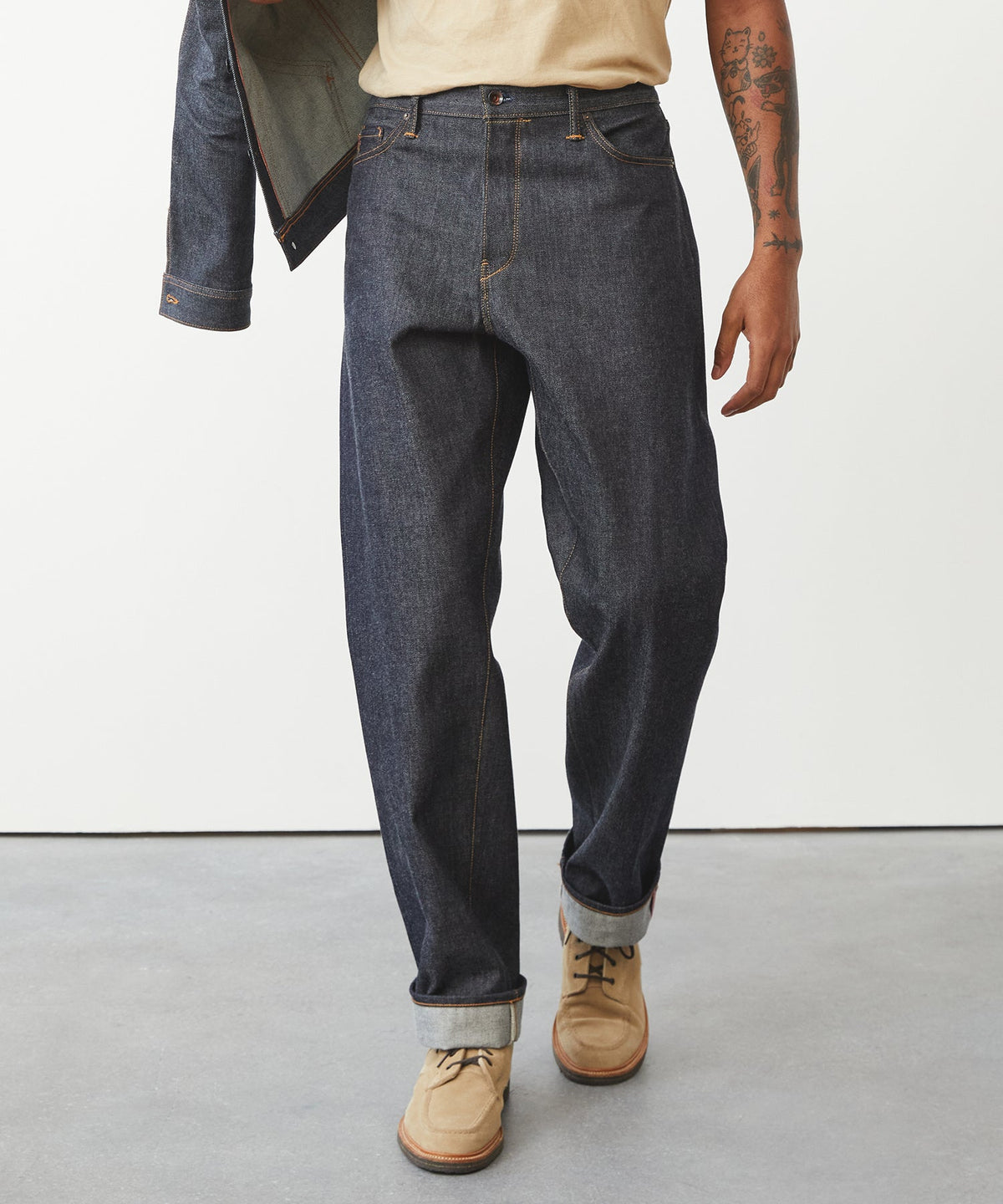 Todd Snyder Made in USA Relaxed Selvedge Jean - INDIGO