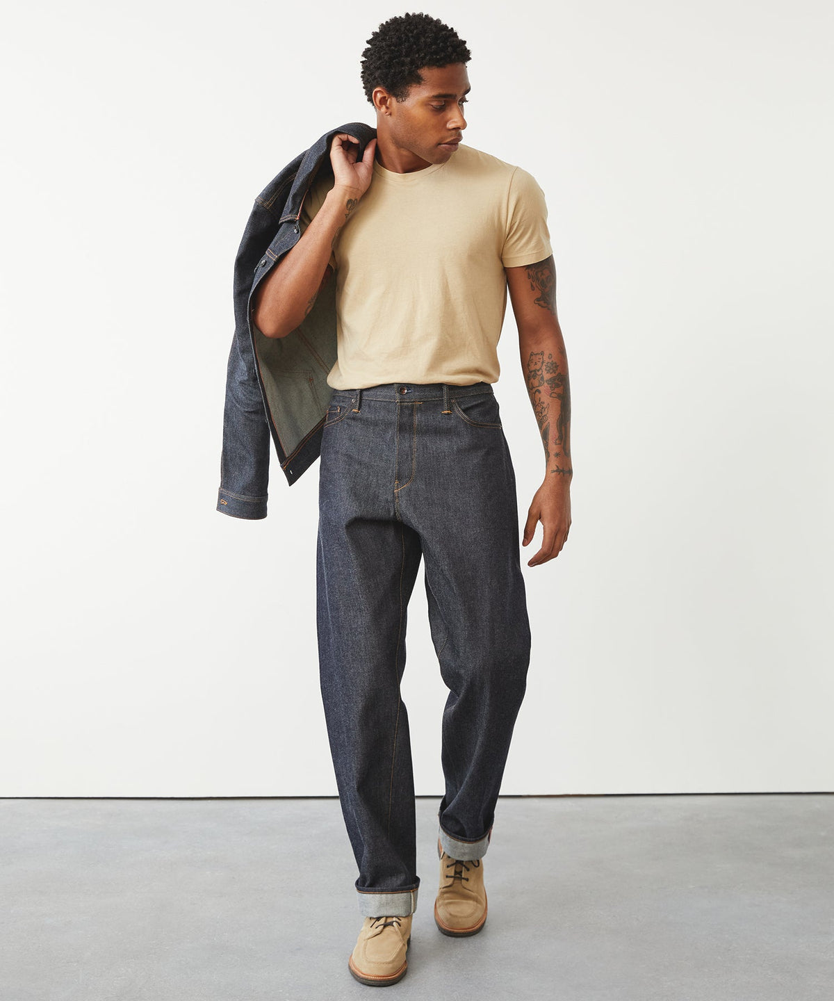 Todd Snyder Made in USA Relaxed Selvedge Jean - INDIGO