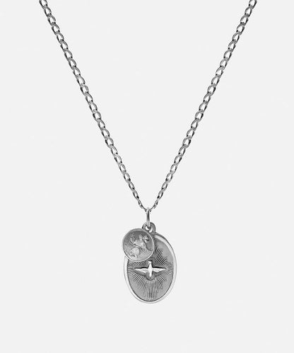 Todd Snyder Miansai Dove Pendant Necklace - Silver