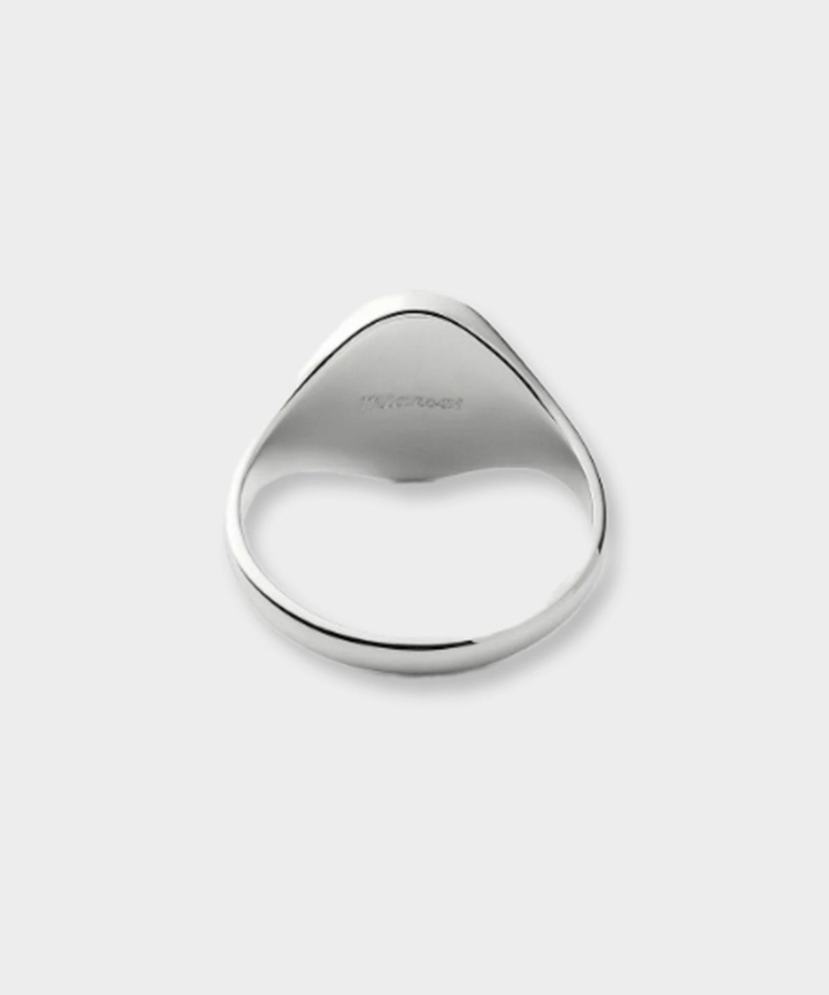 Todd Snyder Miansai Sterling Silver Heritage Ring with Enamel - Silver
