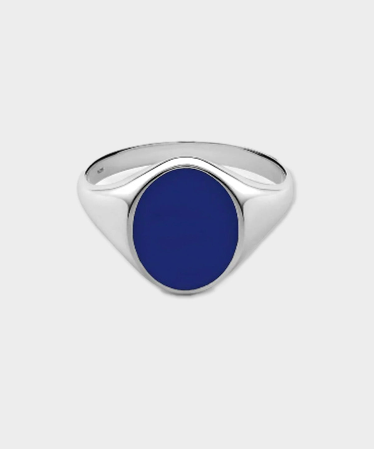 Todd Snyder Miansai Sterling Silver Heritage Ring with Enamel - Silver