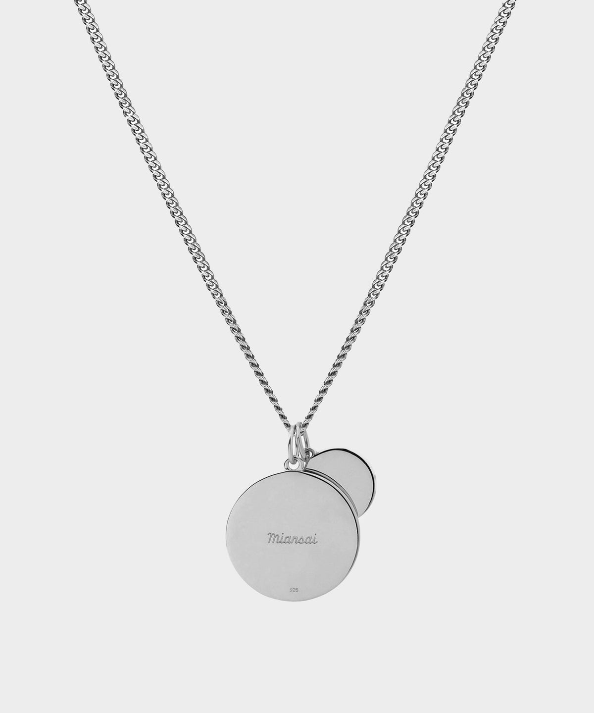 Todd Snyder Miansai Saint Christopher Surf Necklace - Silver