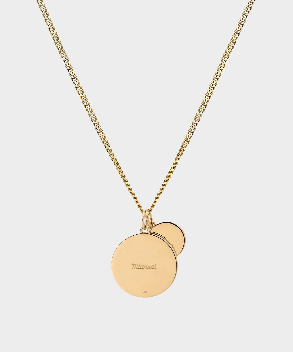 Todd Snyder Miansai Saint Christopher Surf Necklace - Gold