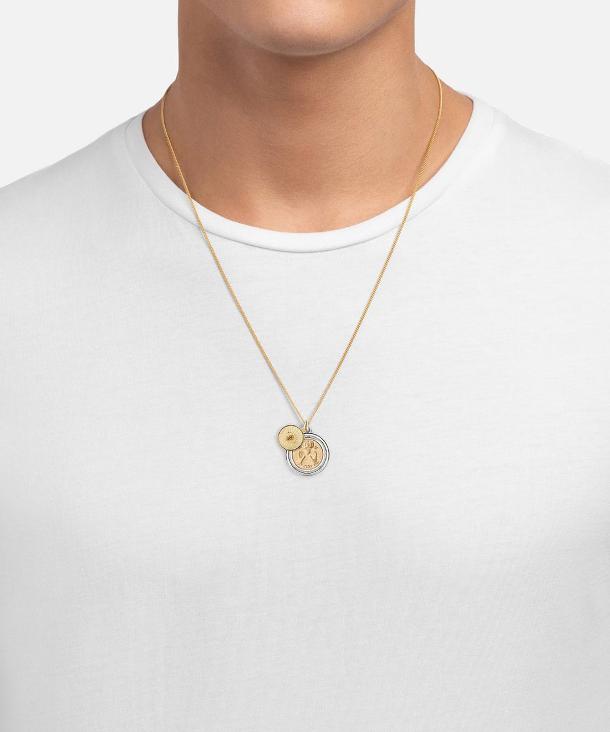 Todd Snyder Miansai Test of Time Pendant Necklace - Gold