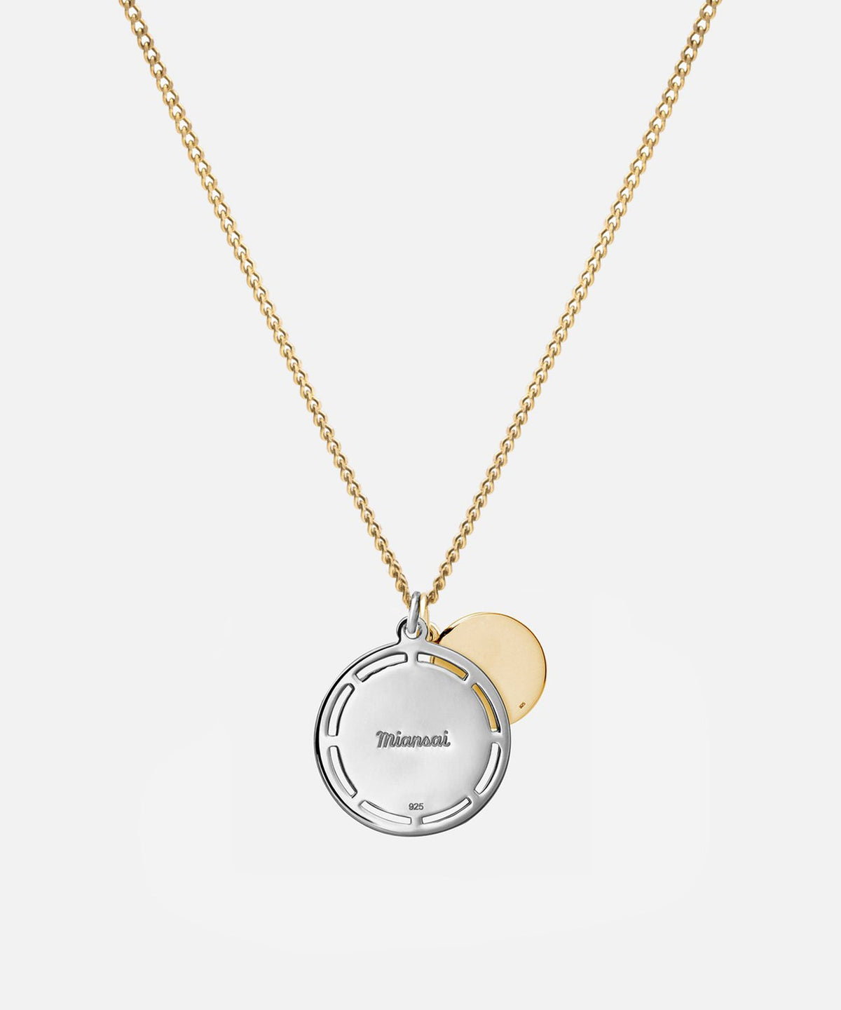Todd Snyder Miansai Test of Time Pendant Necklace - Gold