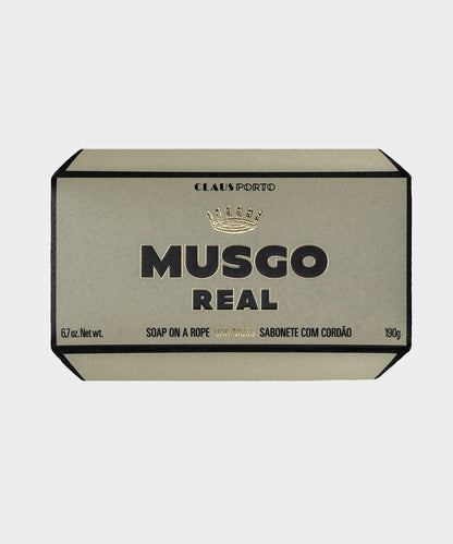 Todd Snyder MUSGO REAL SOAP ON A ROPE, OAK MOSS - Black