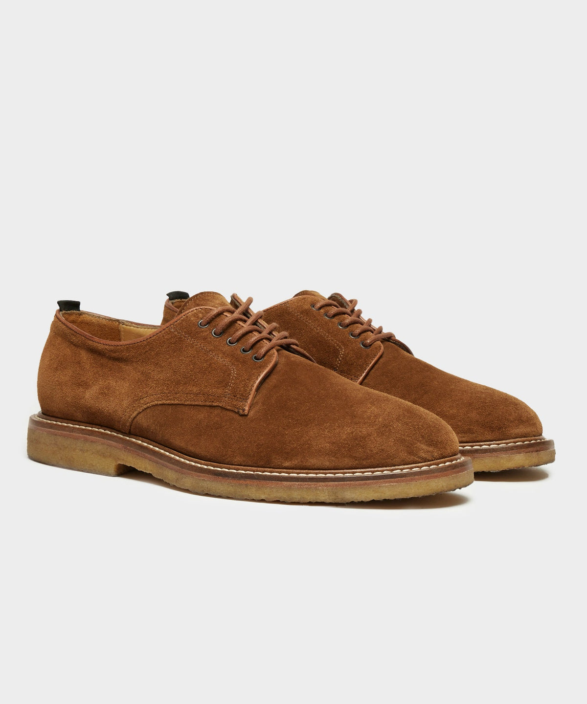Todd Snyder Nomad Derby Shoe - Tobacco