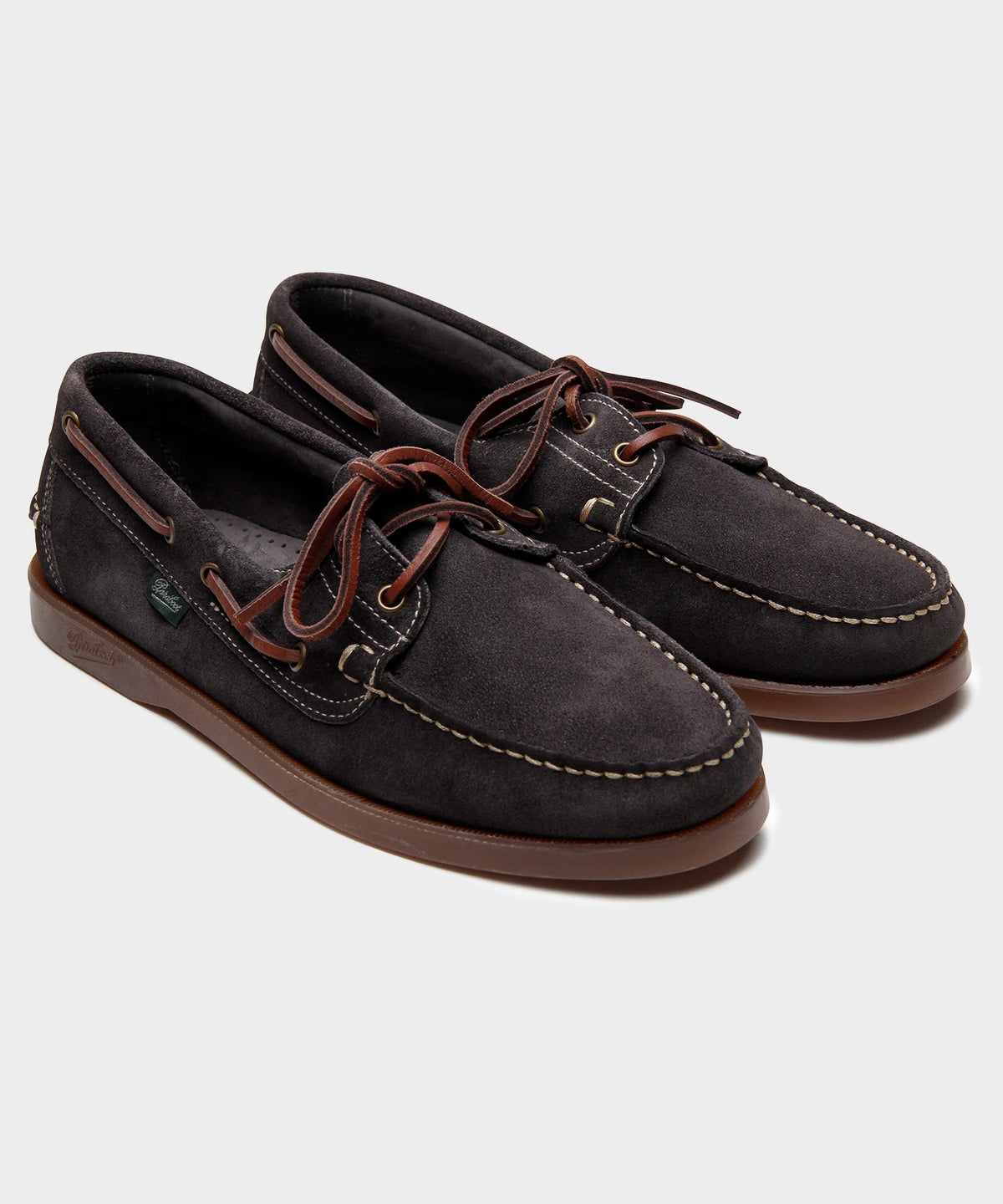 Todd Snyder Paraboot Barth Boat Shoe - Marine Blue