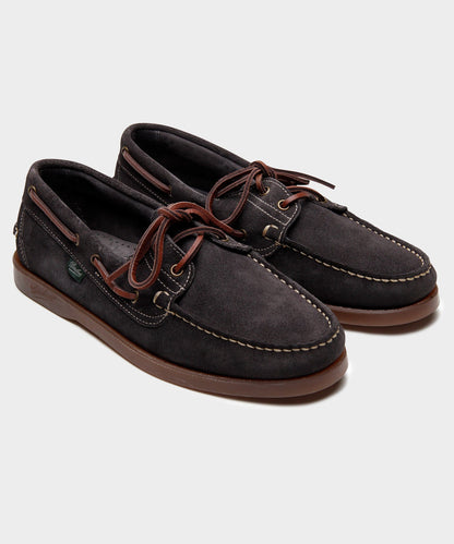 Todd Snyder Paraboot Barth Boat Shoe - Marine Blue